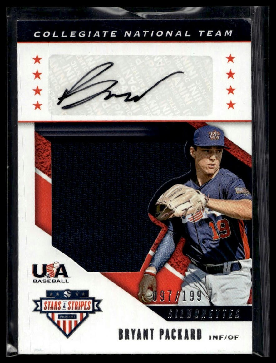 2019 Panini Stars & Stripes  #USA-AZ Bryant Packard Signatures Jerseys #/199 MEM