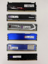 6 Sticks of Assorted DDR3 RAM