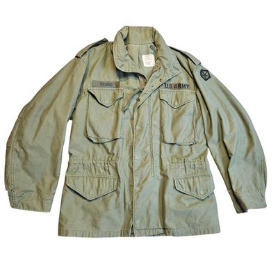 VTG Alpha Industries Authentic 1974 U.S. Army M-65 Field Jacket Labeled ''Coat''
