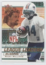 2002 Fleer Ultra League Leaders Ricky Williams #27LL 0a1