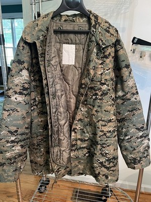 Fox M-65 Field Jacket w/Liner Tactical Military M65  Army Camo Digital Coat