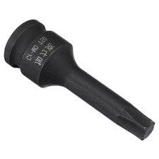 Image of T50 Impact Torx Bit Socket 3/8" Square Drive 60mm Length CR-MO Steel