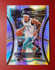 2019-20 Panini Select Premier Level Blue Malik Monk #125 2/8