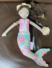 Whimsical Lilly Pulitzer for Pottery Barn Kids Mermaid 17"  Beautiful!