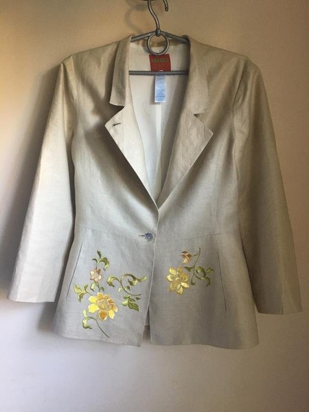 Damen Blazer Kenzo Beige 38 / M / 46 #9VE7