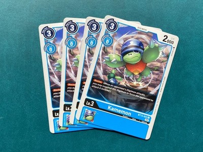 Kamemon BT13-022 Playset Versus Royal Knights Digimon Card Game x4
