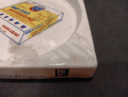 The Mar-Gold Corporation Margarine Aschenbecher 50er 60er Lebensmittel Werbung Atlanta GA - Bild 11 von 23
