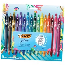 Gelocity Quick Dry Ocean Themed Gel Fast-Drying Ink and Comfortable Full Pens