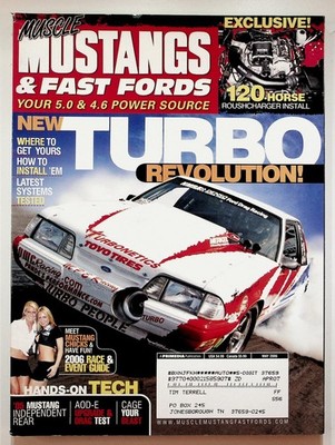 Muscle Mustangs & Fast Fords Magazine May 2006 Vol 19 Issue 5 Turbo