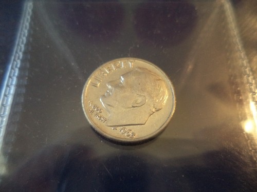 1963 Roosevelt Dime PROOF LIKE - Picture 2 of 3