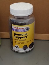 EXP 04/26 Walgreens Immune Support Black Elderberry Gummies - 60 ct.