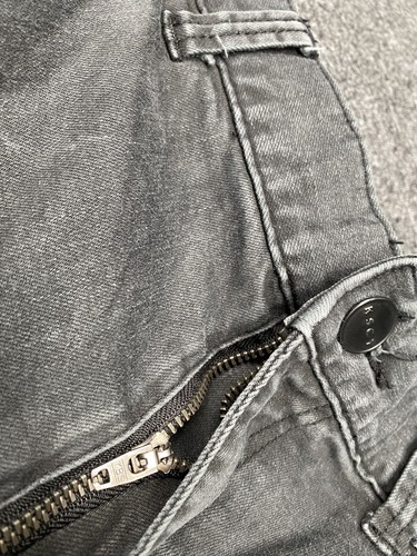 KSCY Kisschacey Denim Men's Jeans Tapered Arc Black Size 32x30 - Picture 6 of 14