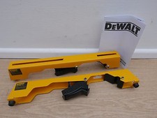 2 x DEWALT DE7025 MITRE SAW MOUNTING BRACKETS FOR DE7023 & DE7033 TRACKSTANDS