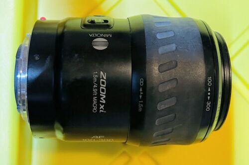 Minolta AF Zoom Xi 100-300mm f4.5-5.6 Lens for Sony Minolta A Mount #3810