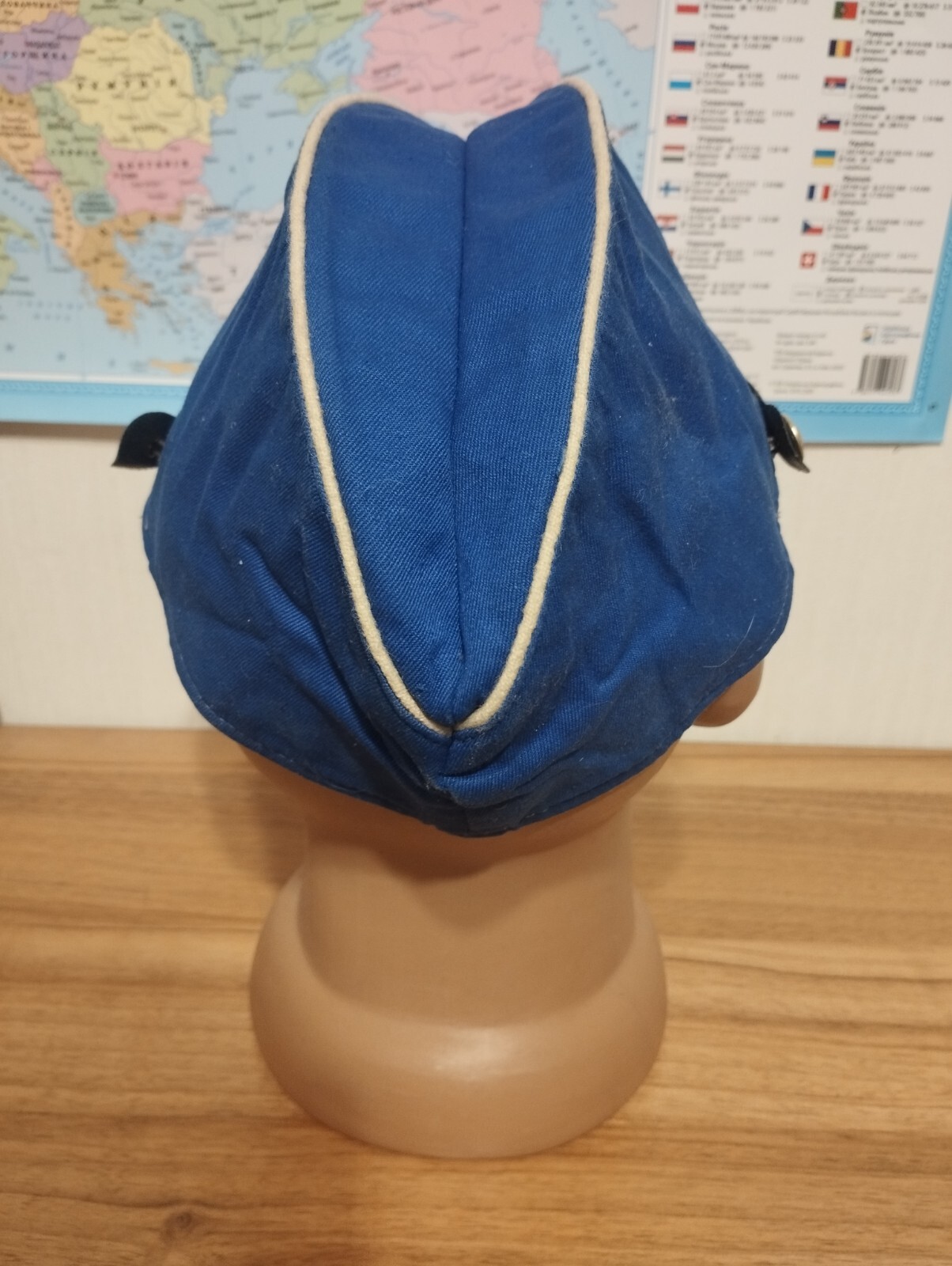 Soviet Navy Sailor Cap, Size 56, USSR Vintage — image 4