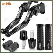 For Kawasaki Ninja ZX6R ZX10R 250R 300R 400 Brake Clutch Levers Handlebar Grips