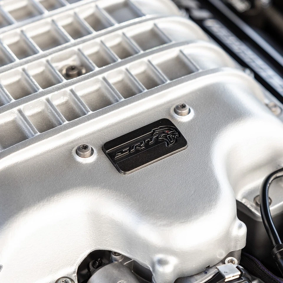 19-23 Challenger Redeye Supercharger SRT Emblem Nameplate Badge Mopar 68396078AA - Image 3 of 4