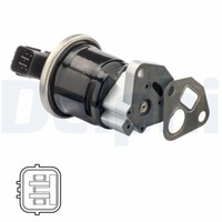Delphi Agr-Ventil FüR Honda Civic VII Hatchback 1.4Is 1.6I 1.4I 1.7I