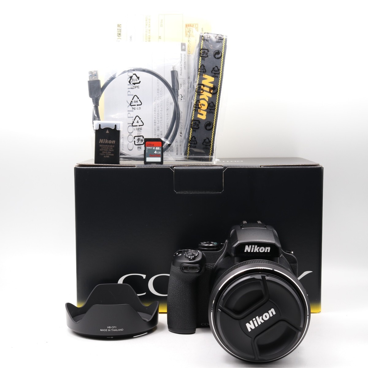 Top MInt]Nikon Coolpix P1100 16MP 4K Digital Camera with 125x