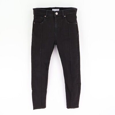 LOFT Skinny Jeans Womens Sz Black Cotton Blend Denim Stretch