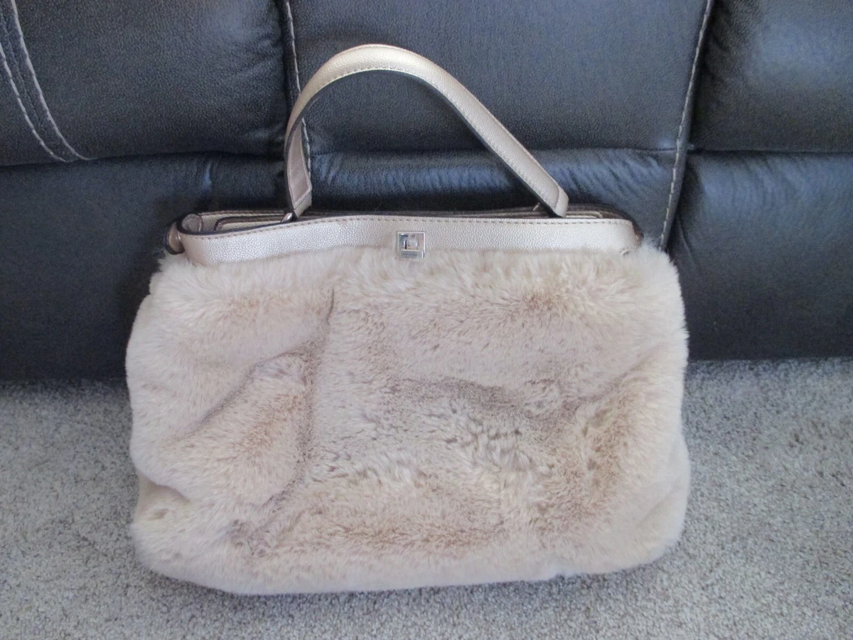 Guess top fur bag