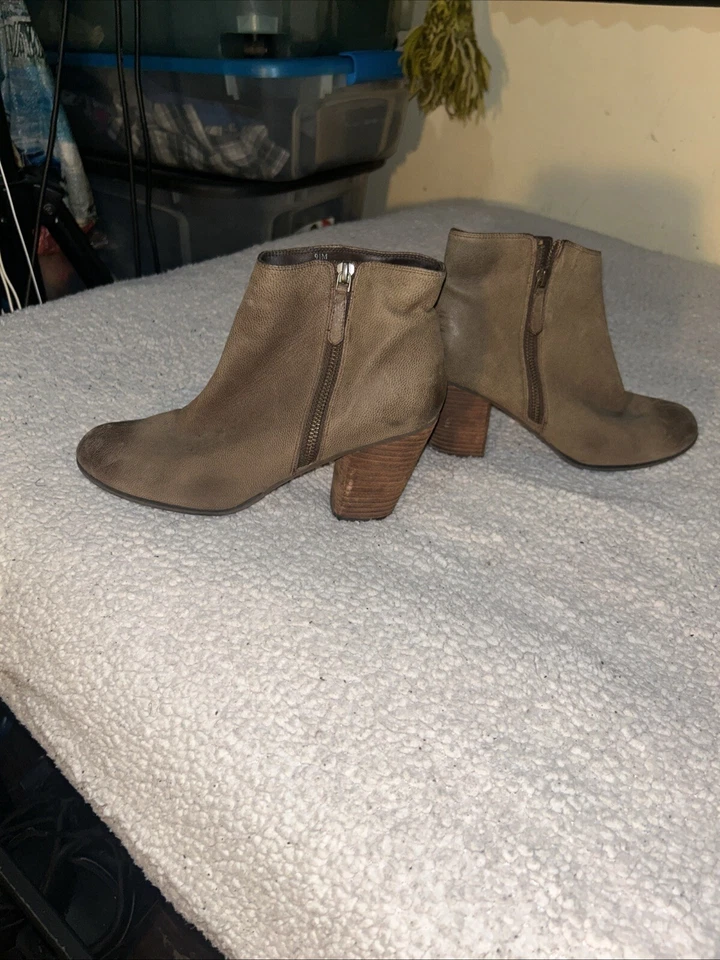 Eastland Amore Loafer Brown Leather Slip-On Wedge Heel Womens Size 9 1/2 W - Image 4 of 4