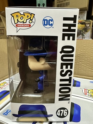 Funko Pop! The Question Justice League 2023 SDCC Exclusive Presale + Protector - Picture 3 of 7