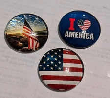 Patriotic USA Flag Magnets