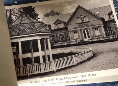 Moorbad Bad berka Drgm Fotos Chronik Ansichtskarten Max Gröller Weimar Kurbad 