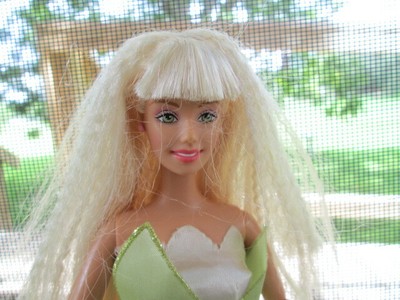 barbie brown hair green eyes