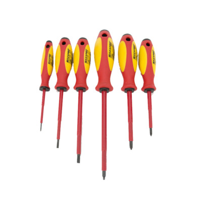 Witte 653740 6 Piece Maxxpro Insulated Slotted, Phillips, and Square Screwdriver