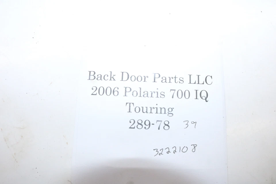 Polaris Iq 700 Touring Track 2006 cadena de transmisión engranaje 39 dientes inferior Foto 4 de 4