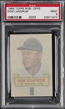 1966 Topps Rub-Offs #50 Don Landrum PSA 9 MINT!