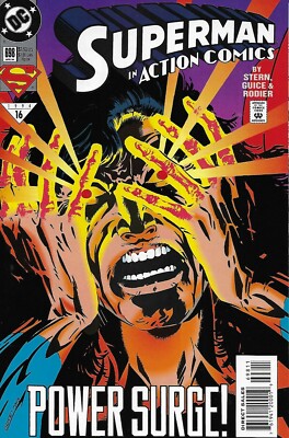 Superman Action Comics 698 Cover A First Print 1994 Roger Stern Guice Rodier .