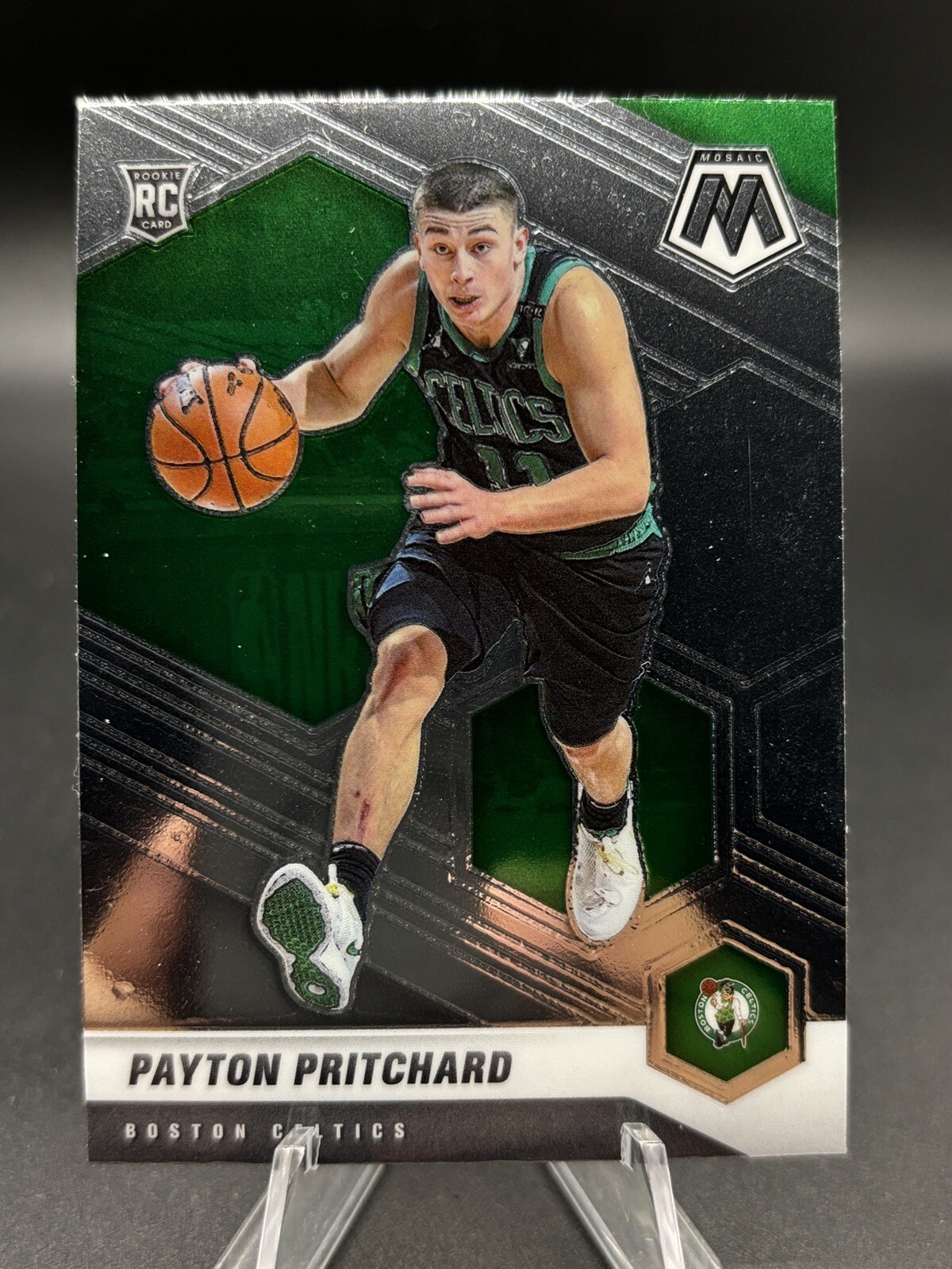 2020-21 Panini Mosaic #210 Payton Pritchard RC Boston Celtics