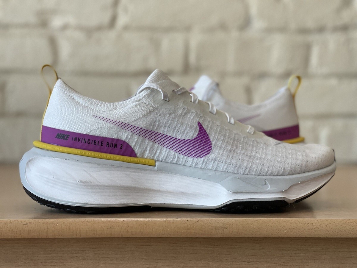 Nike ZoomX Invincible Run FK 3 White Vivid Purple DR2660-101 Women