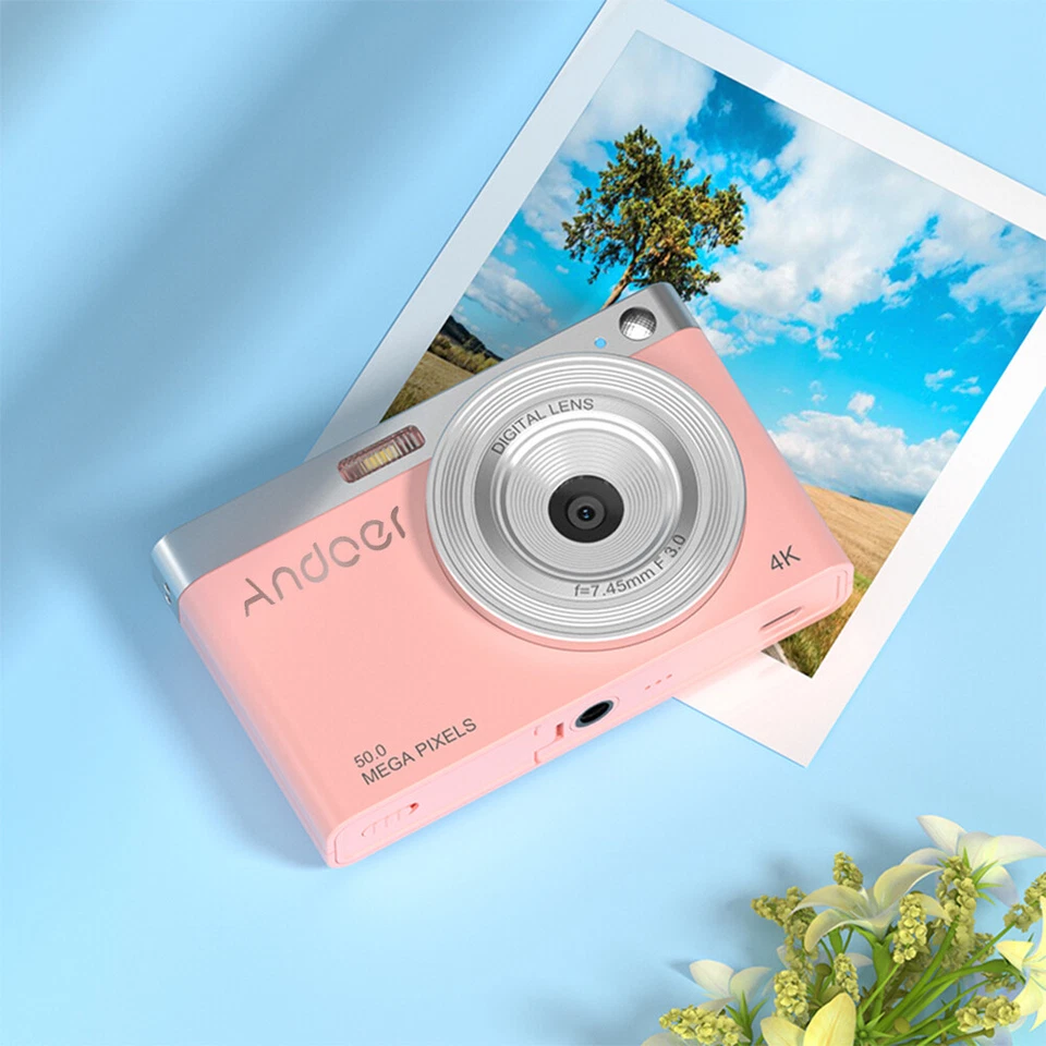 Video digital compacto 4K 50 MP 2,88 pulgadas pantalla IPS U2E6 Foto 2 de 4