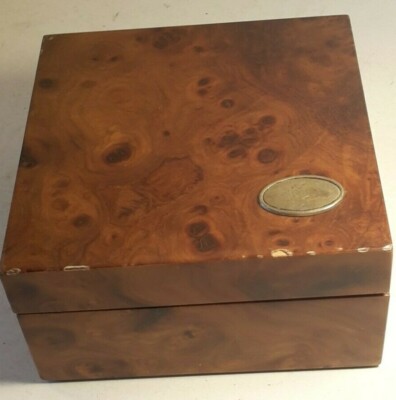 GIRARD-PERREGAUX SCATOLA PER OROLOGIO IN RADICA VINTAGE-RARE WATCH  BOX-CASE-CAJA | eBay