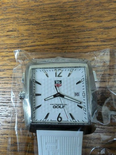 TAG Heuer Professional golf WAE1110-0 Tiger woods Limited Quartz 36 mm White