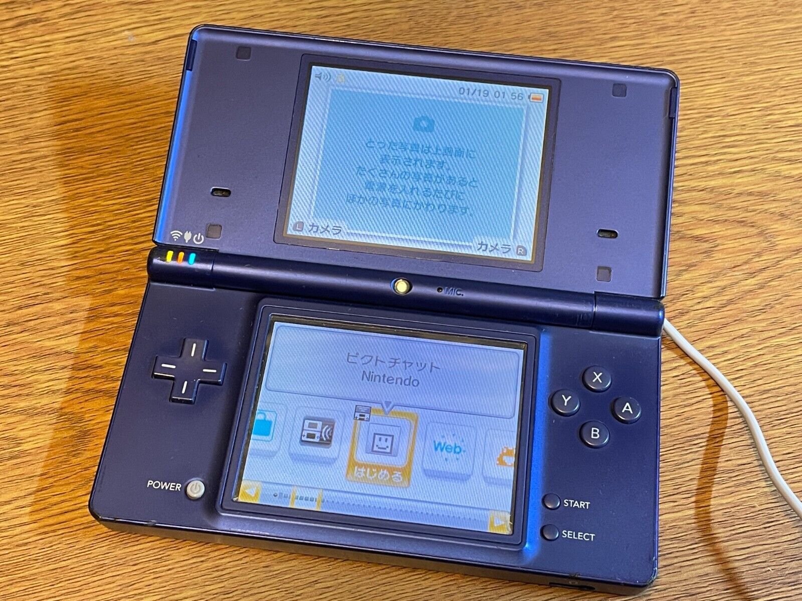 Nintendo DSi Light Blue Handheld Console Game System for sale