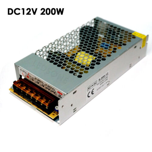Controlador LED DC 12V 5A a 50 Amp Fuente de Alimentación Transformador IP20 110-220V Tira LED - Imagen 65 de 92