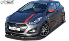 RDX Spoilerlippe für HYUNDAI i30 Coupe ab Bj. 2013 Front Ansatz Schwert Lippe