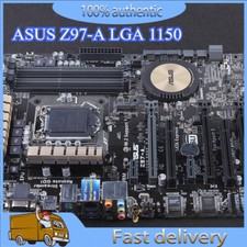 Intel Z97 DDR3 DVI HDMI VGA USB 3.1 ATX Motherboard With I/O ASUS Z97-A LGA 1150