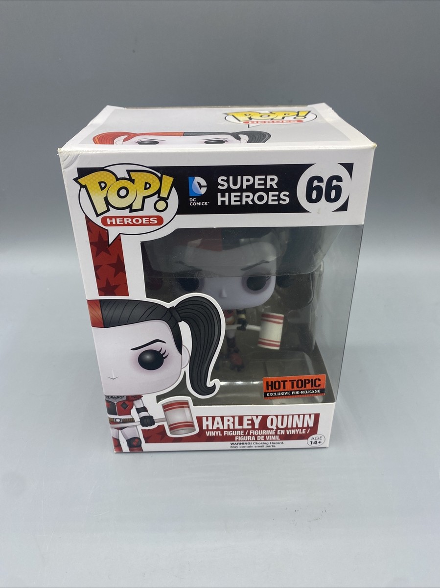 FunkoPop！66 HARLEY QUINN Funko POP! DC Super Heroes Vinyl Figure - Harley Quinn #66