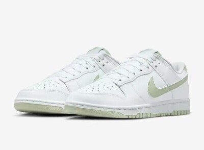 NEW Nike Dunk Low Retro Men's Sz 11.5 White/Honeydew-White-Honeydew DV0831-105