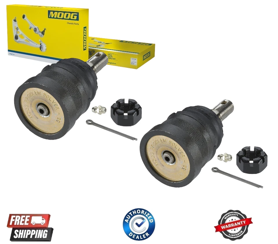 GENUINE Pair Front Lower Moog Ball Joints Kit For Cadillac Chevy GMC C1500 C2500 - Image 2 of 2