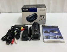 Sony HDR-CX550V Handycam Digital HD Camcorder Recorder Black Good Japanese only