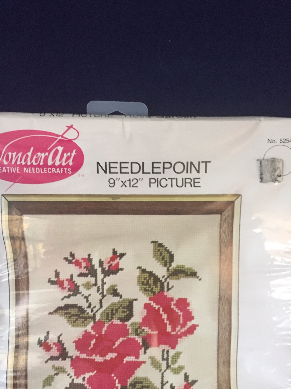 Vtg Rose Crewel Embroidery Kit New In Package eBay