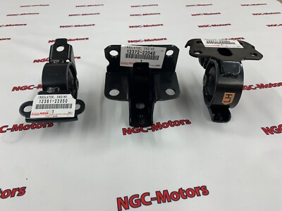 Innovative for 00-05 Toyota MR2 Spyder 1ZZ Black Steel Mounts 75A Bushings