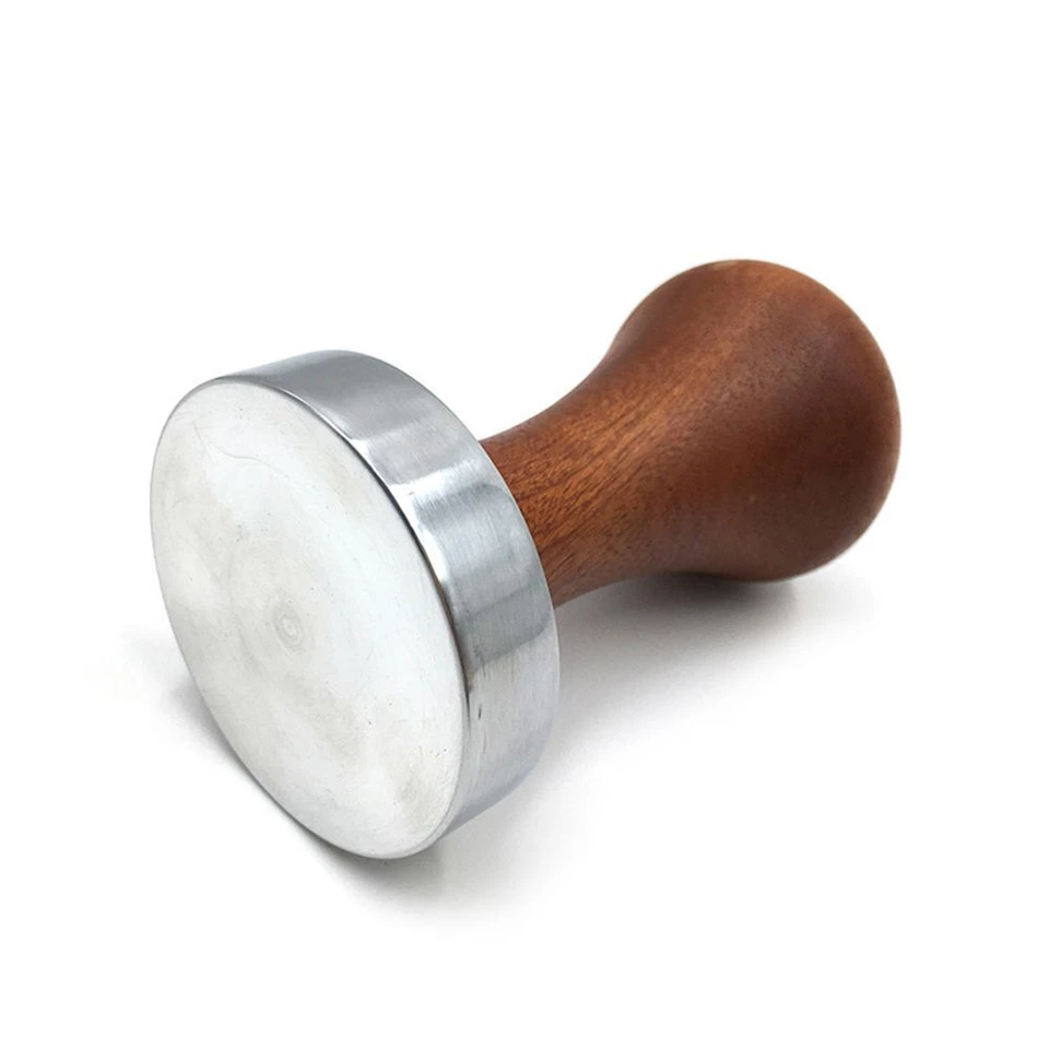 Pressing Pressure Tamper Espresso Coffee Tamper Wood Handle 51mm UK STOCK - Image 3 of 4